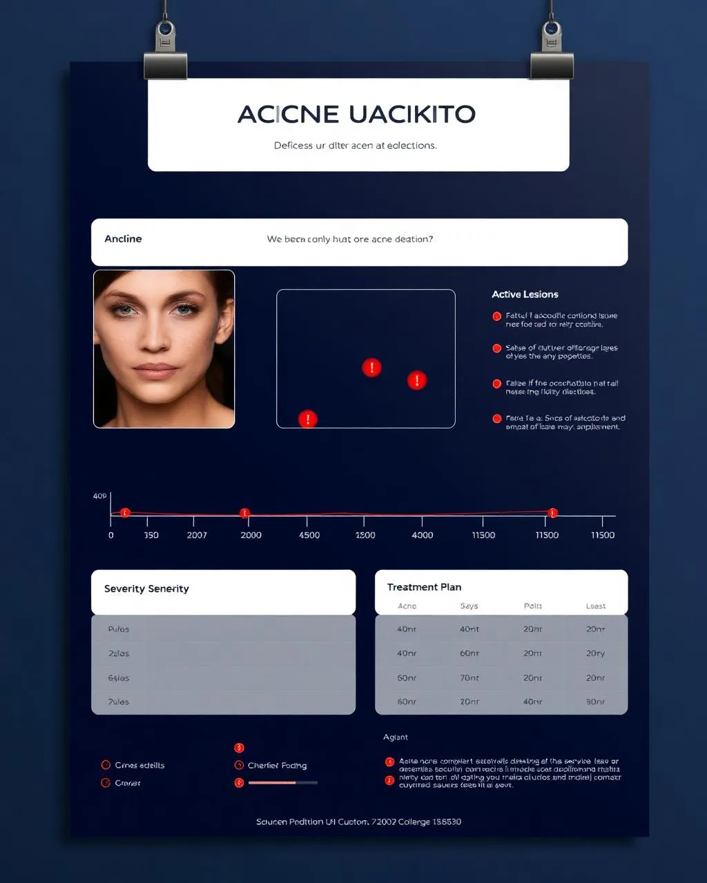 Acne severity report