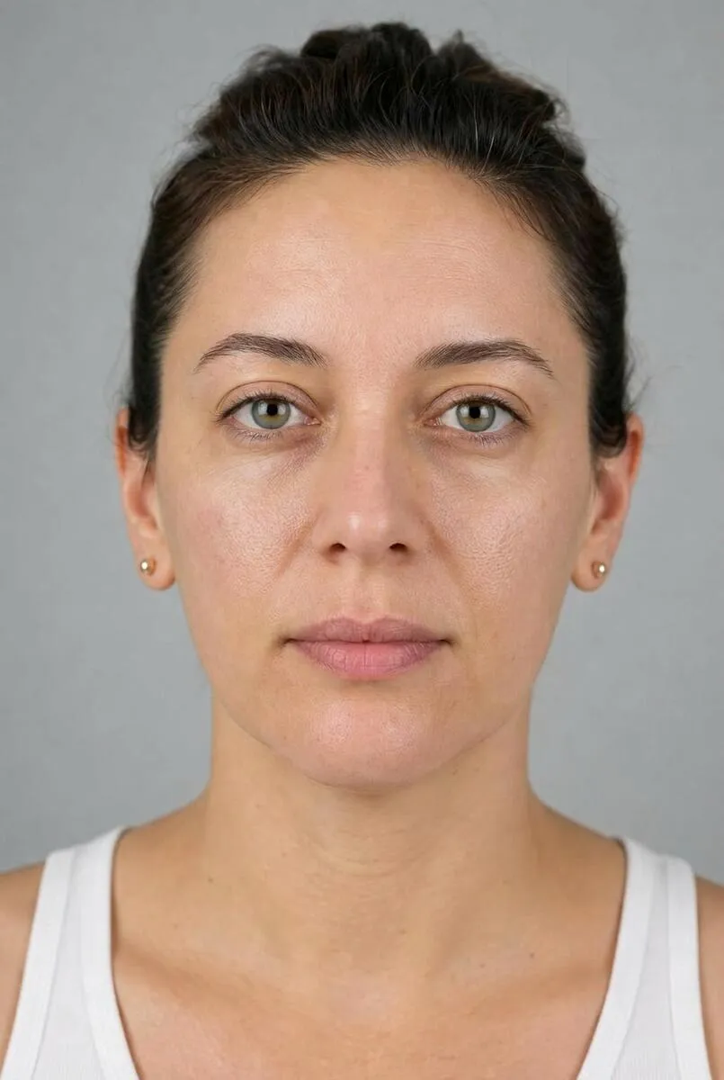 Cheek filler simulation